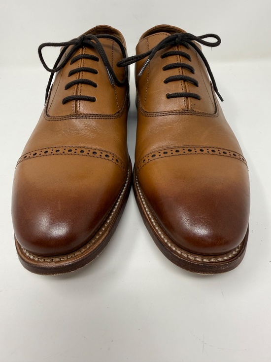 Allen Edmonds Men\'s Brady Cap Toe Oxford Shoes Walnut Sz 8 main image 8
